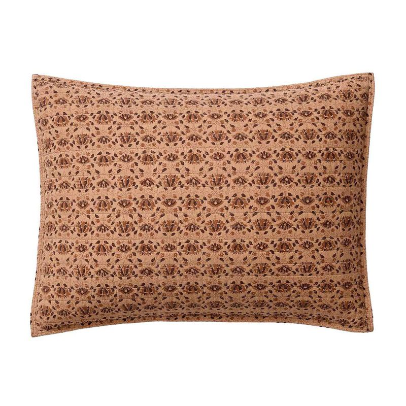 West Elm Gemma Reversible Print Mix Quilted Pillow Case image number 0